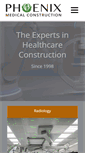 Mobile Screenshot of phoenixmedicalconstruction.com